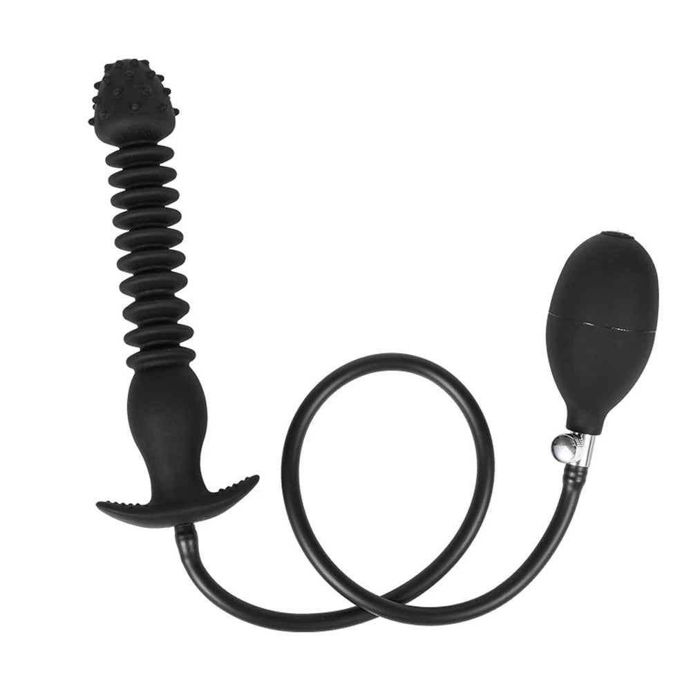 Super Large Inflatable Anal Plug Huge Big Dildo Pump Anal Dilator Expandable Butt Balls Sex Toys For Men Gay Prostate Massager