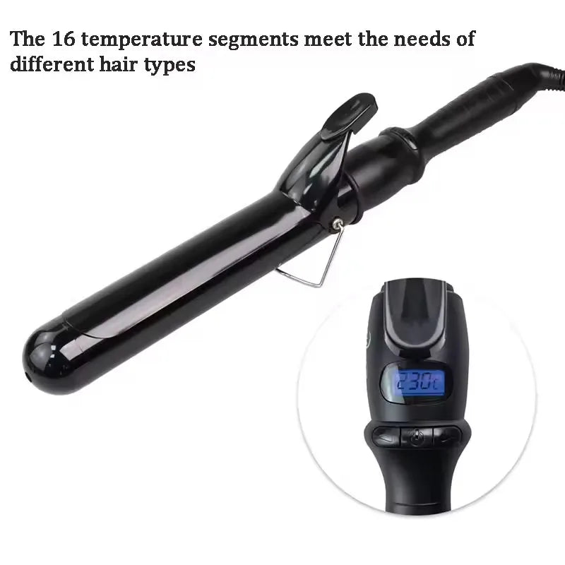 YAWEEN 32mm 38mm Electric Hair Curler for Women Professional Ceramic Curling Iron Adjustable Temperature Hair Styling Tool