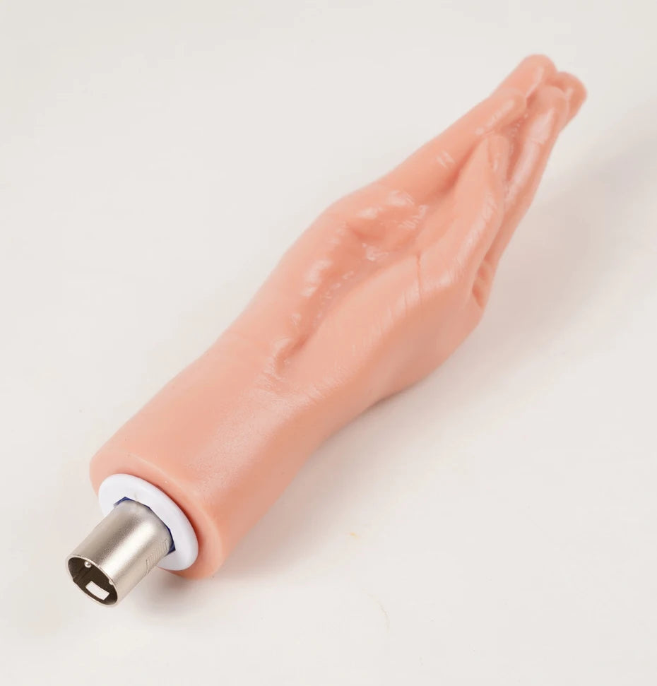 Anal Plug Artificial Hand Dildo with 3XLR Connerect Sex Machine Attachment Vaginal Anus Expander Masturbator Big Dildo Sex Toy