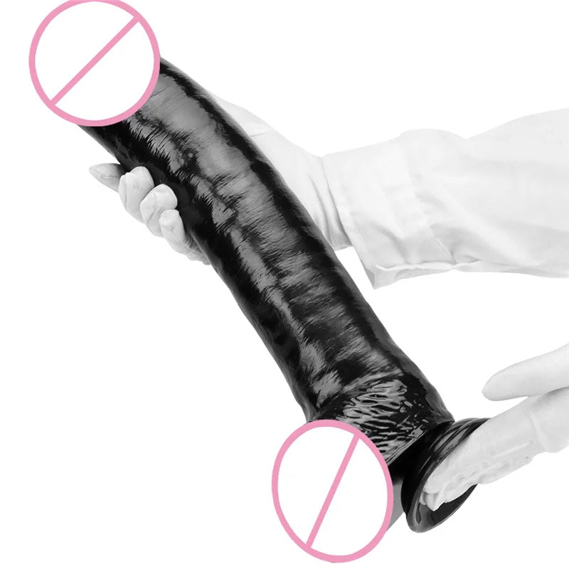 Giant Realistic Dildo Anal Plug with Sucker Big Dick Long Penis Sex Toys for Women Men Adult Products Stimulate Anus and Vagina