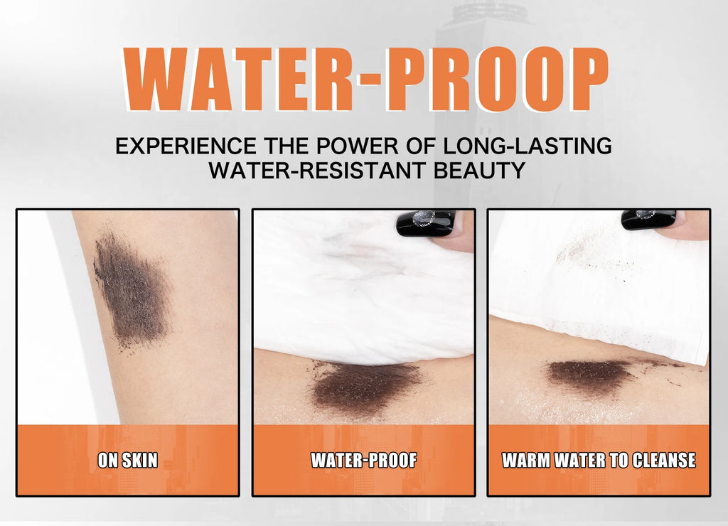 2 Color Waterproof Mascara | Long-Lasting, Smudge-Proof, Curling Formula Black & Green Shades, Formaldehyde-Free Eyelash Primer