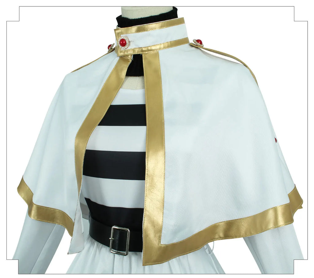 Frieren Cosplay Costume Frieren Dress with Ears Stockings for Anime Comic Con Frieren Outfits