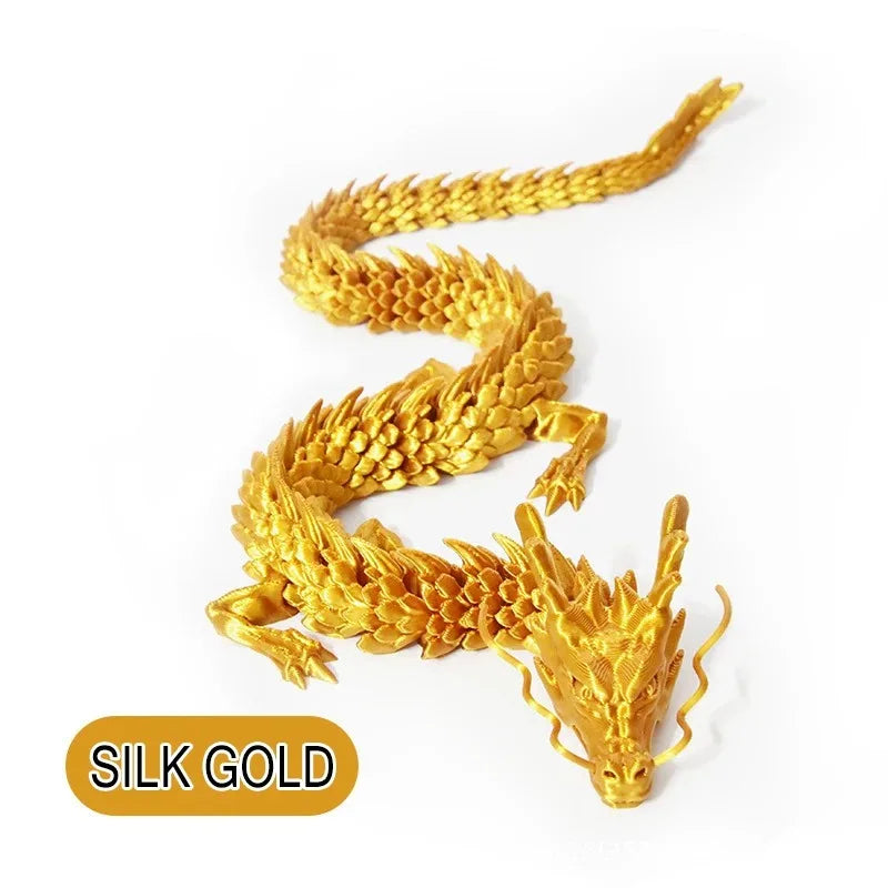 Giant 23.62" 3D Dragon Figurine - Perfect for Desk, Car & Office Decor | Ideal Gift for Christmas, Thanksgiving & Valentine's