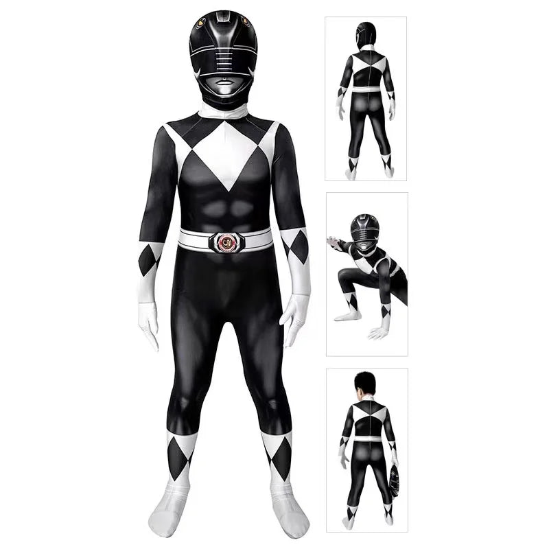 Morpher Superhero Samurai Sentai Shinkenger Rangers Cosplay Fantasia Halloween Costume Mask for Men Boy