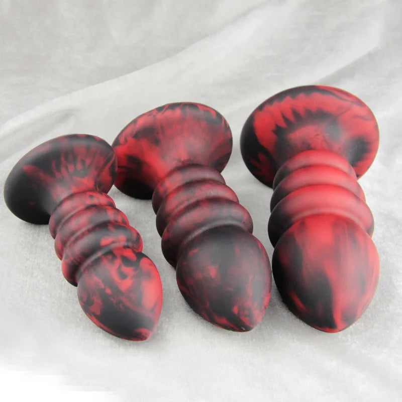 Big Anal plug safe Silicone Dildo anal butt plugs G spot stimulation Anal dildos with suction cup adults sex toys for men/women