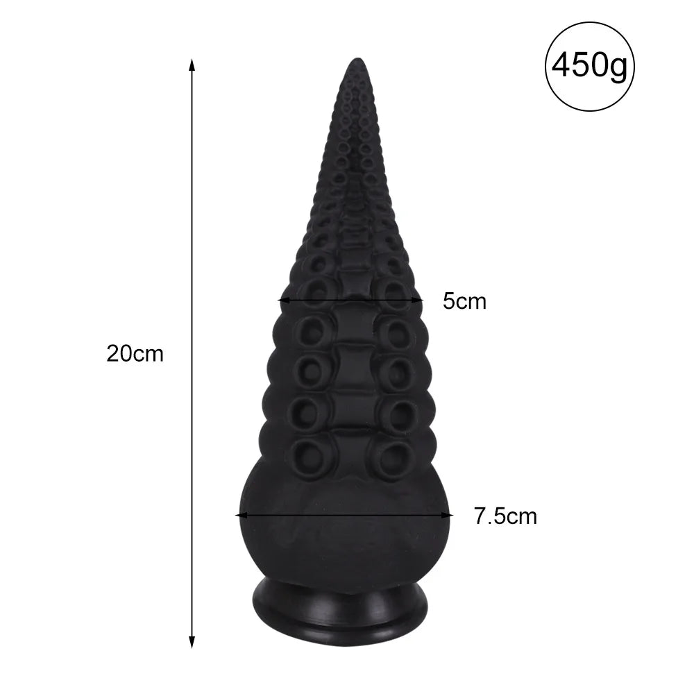 Dildo Female Homosexual Giant Anal Toy Cup Octopus Tentacle Tentacle Artificial Penis Animal Dildo Sex Toys for Adults Anal Plug