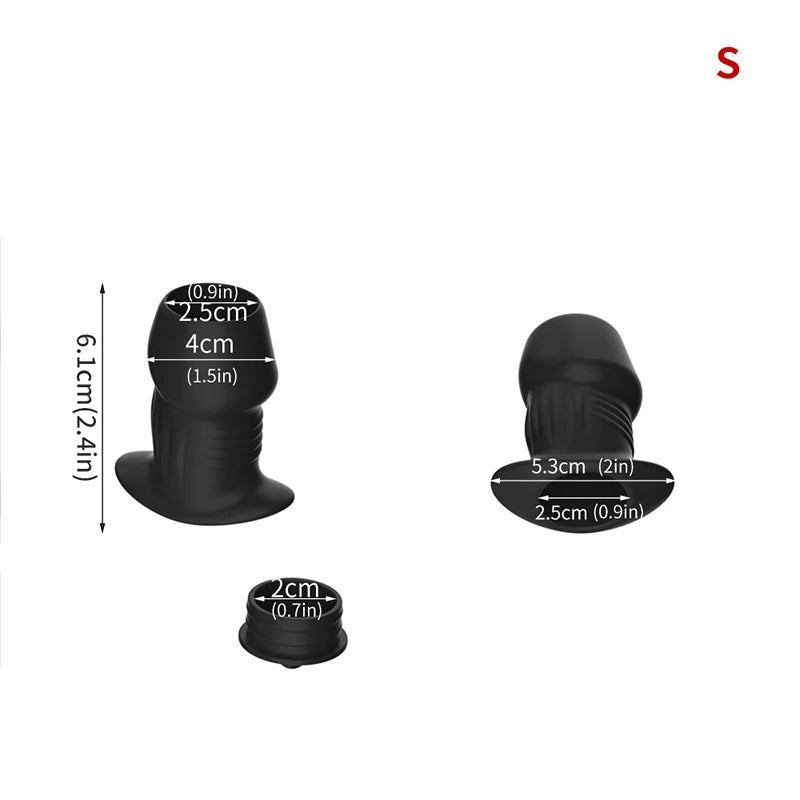 Hollow Anal Plug Butt Plug Anal Dilator Anus Expansion Prostate Massager Sex toys For Couple Vagina Anal Intimate Goods Sex Shop