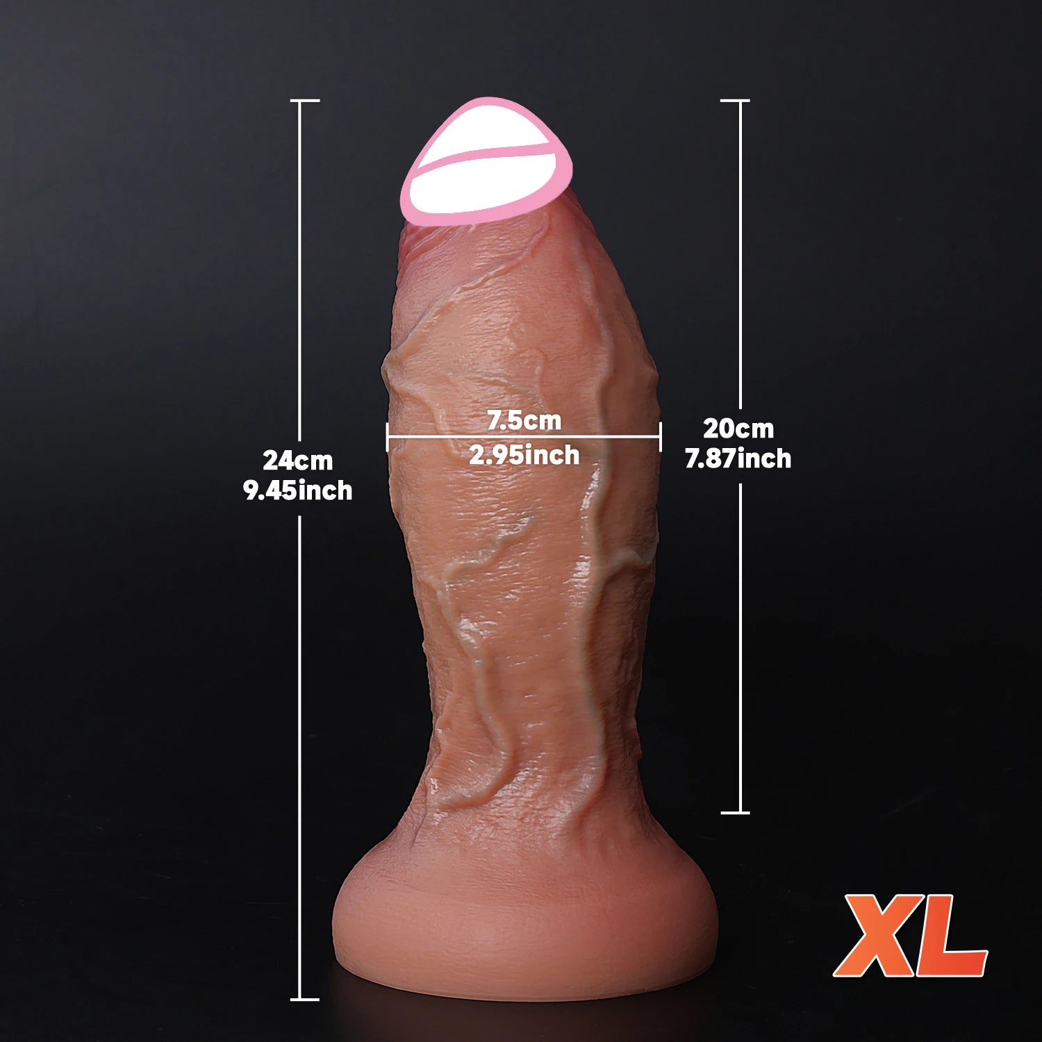 Realistic Soft Thick XXL dildo Masturbators Big Dick Double Silicone Flesh Penis Woman Man Anal sextoy Suction Cup penis sextoys