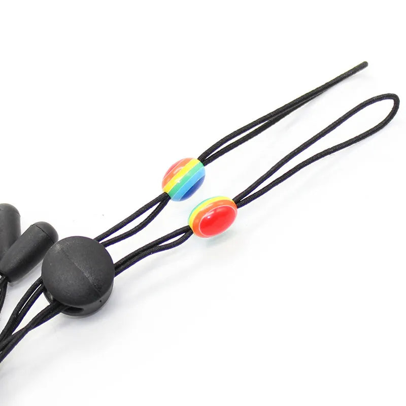 Erotic Gadgets Elastic Rope Bondage Nipple Clamp with Luminous Boobs Sex Toy for Pain Fetish Adult Games Breast Massage Products
