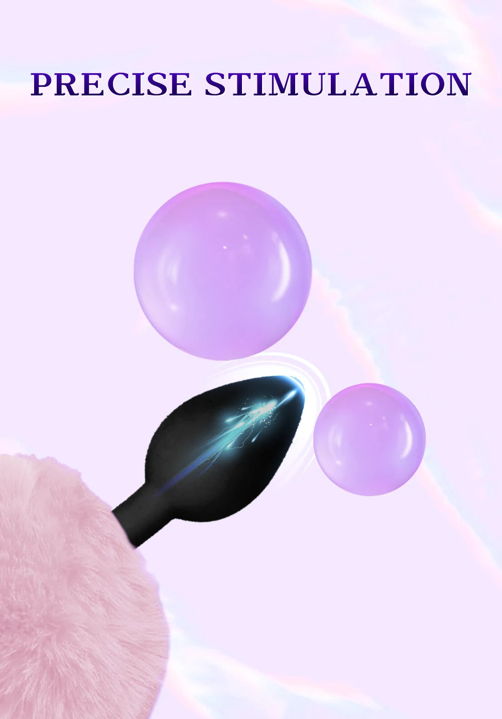 Anal Plug Sexy Fox Tail Vaginal Plug  Anal Vibrator Dildo Masturbation Men Prostate Massager Female Masturbator Anal Masturbatin