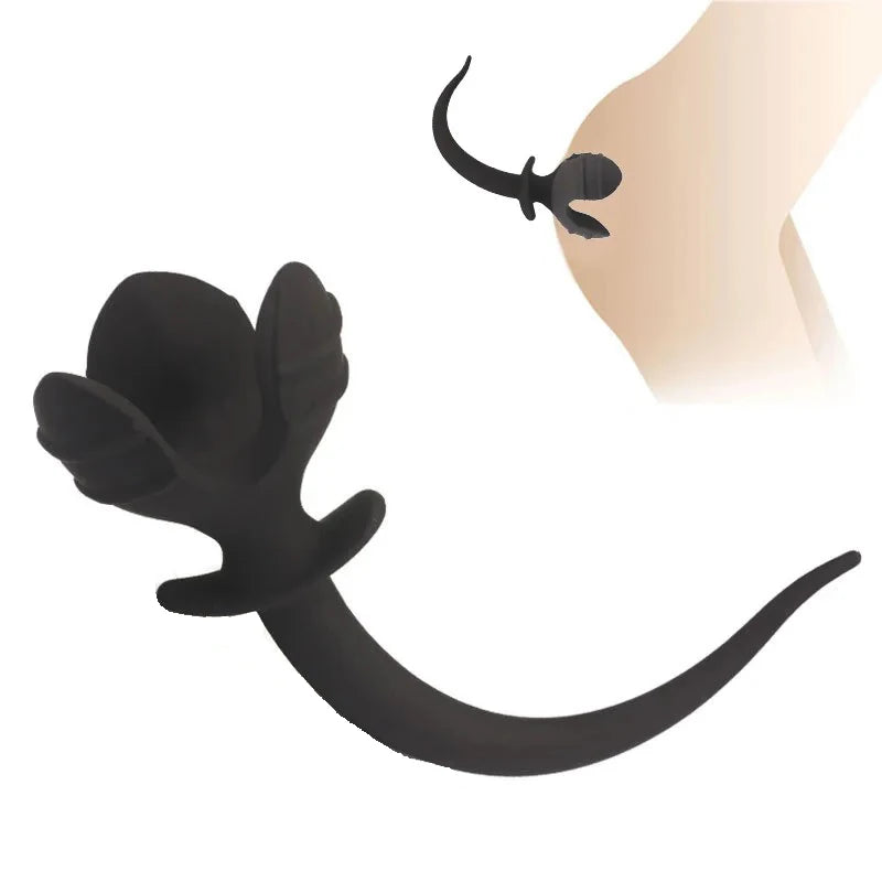 Erotic Dog Tail Anal Plug Open Anus Butt Plug Ass Prostate Massager Tails Anal Dilator Adult Products Sex Toys for Women Men Gay