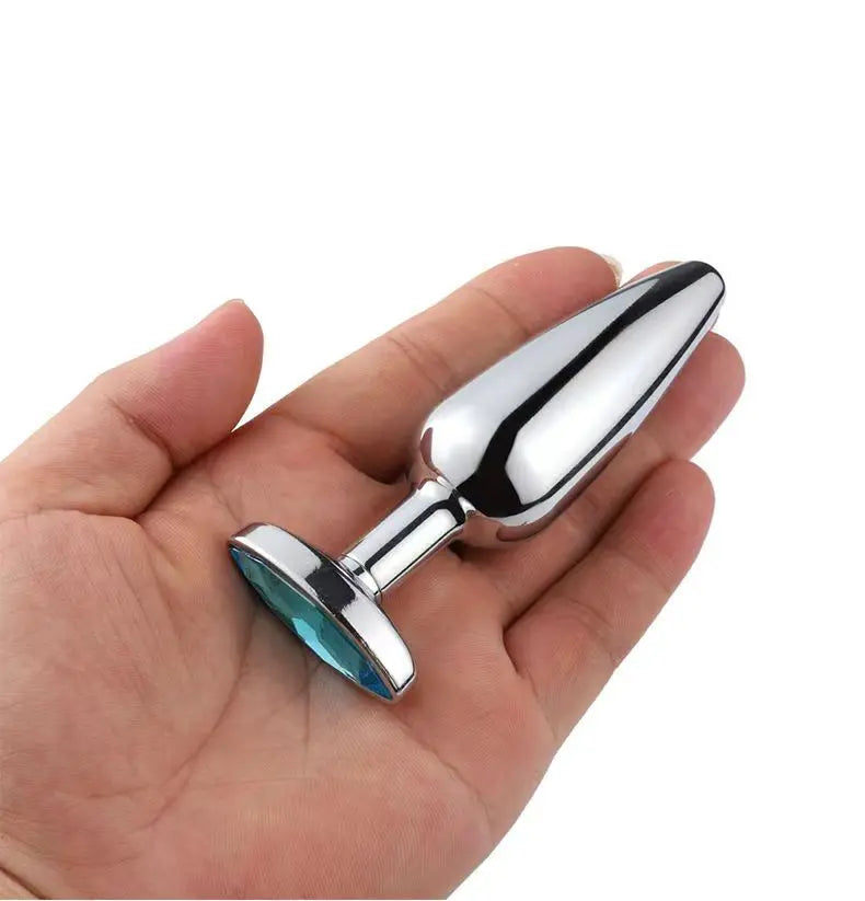 Metal Anal Beads Butt Plug Set Small Large Wearable Ass Analplug Jewelry Dilator Dildo Prosate Massager Sex Toy Man Women Shop