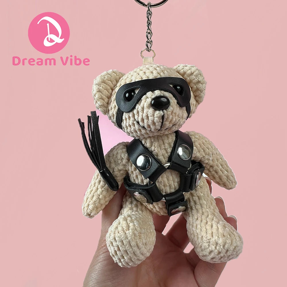 Bondage Bear Love Toy Gift for Bride To Be or Bachelar Party Intimate Sex Play Erotic Fun 18+ Kinky Fetish Sex Toy Game Couple