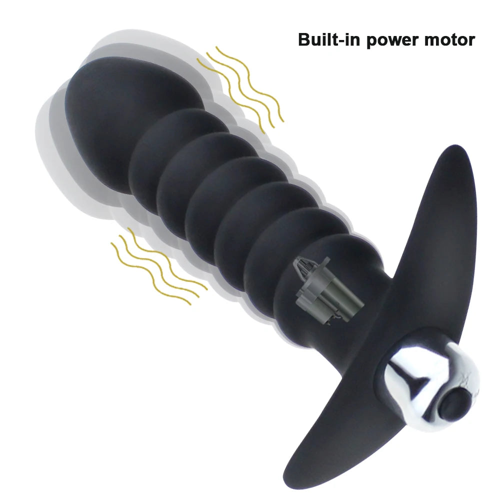 Anal Beads Butt Plug Vibrator Anal Plug Toy Strapon Dildo Male Prostate Massager Silicone Anal Sex Toys For Gays/Couple Men