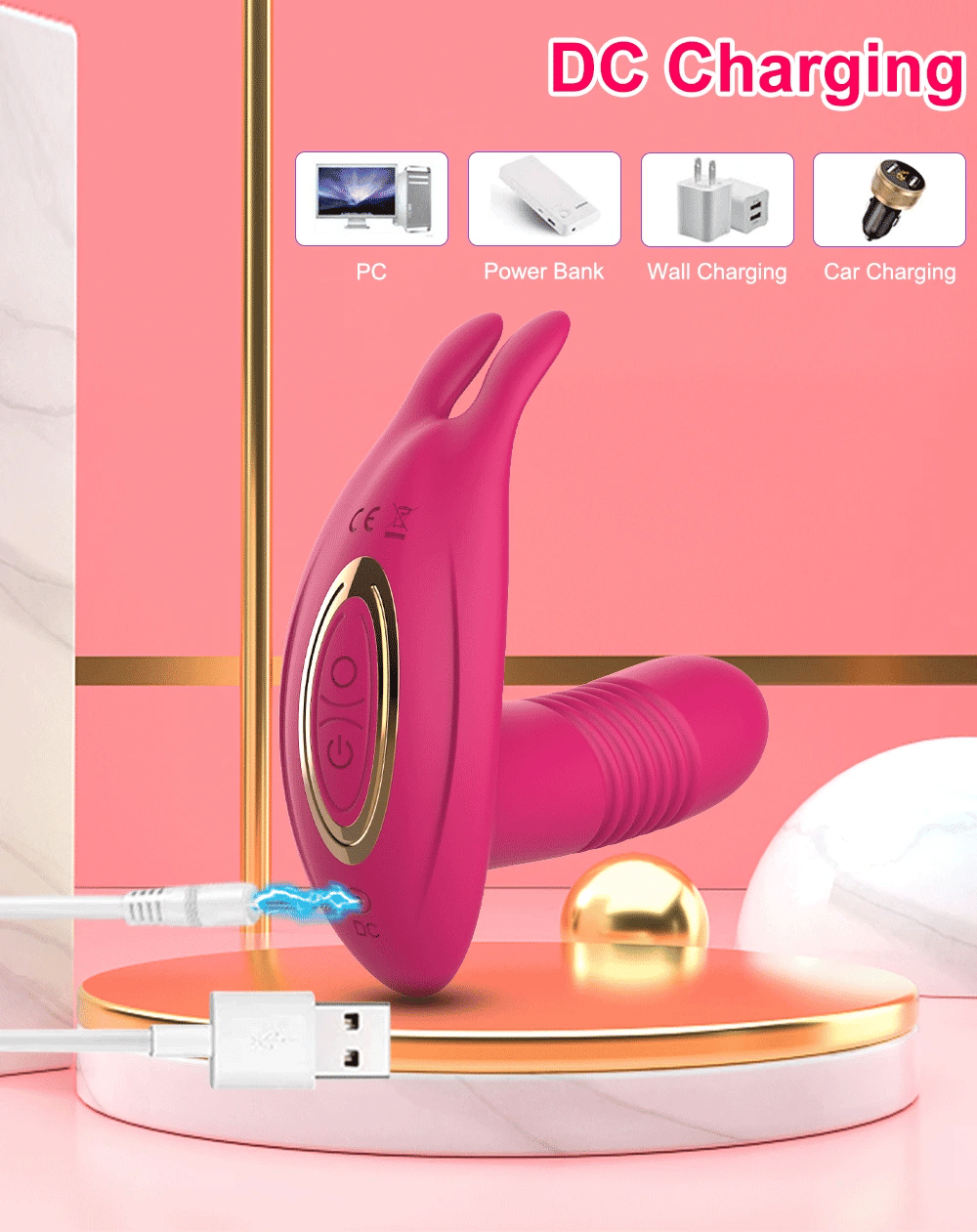 Penetration Vagina Vibrator Female Clitoris Stimulator Dildo Vibrator Sex Toy Wearable Panties Vibrator Adult Sex Toys for Women