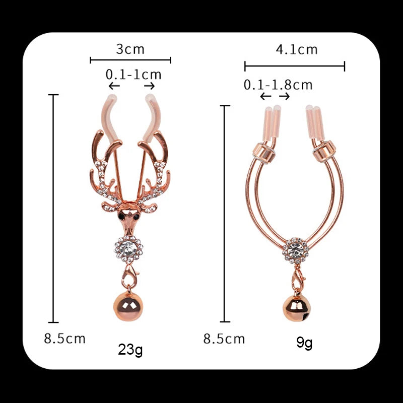 Bdsm Sex Toys For Women Fetish Nipple Clamps Slave Clitoris Clip Exotic Accessories Bondage Restraints Adult Erotic Flirt Games