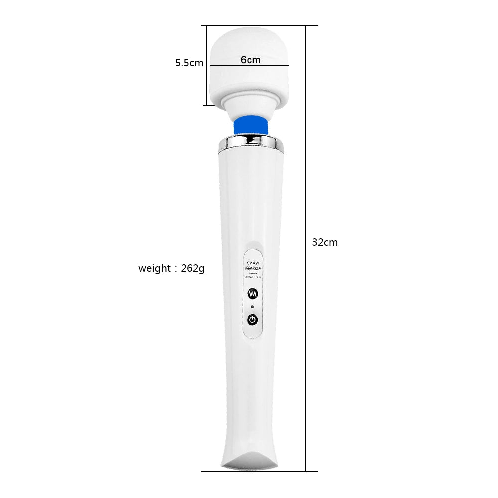 Erotic Toy 10 Speeds Big Size AV Rod Stick Vibrator Powerful Body Massager Sexy Sex Toys for Women Clit Stimulator Magic Wand
