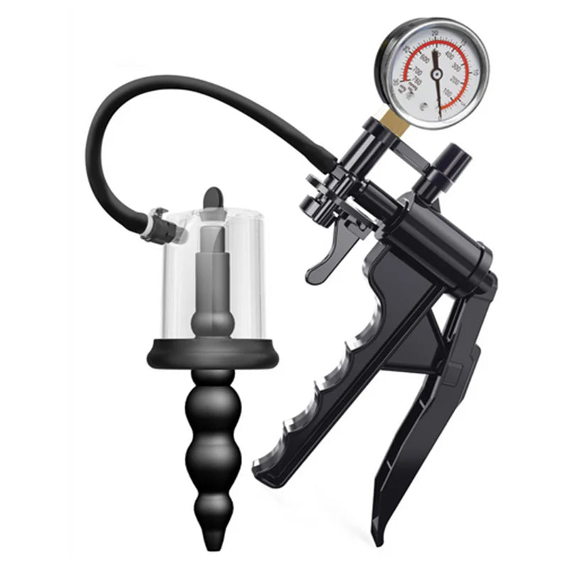 Anal Vacuum Pump Manual Air Pressure Powerful Butt Plug Male Female Masturbators Prostate Massage Sex Toys for Women Men 18+