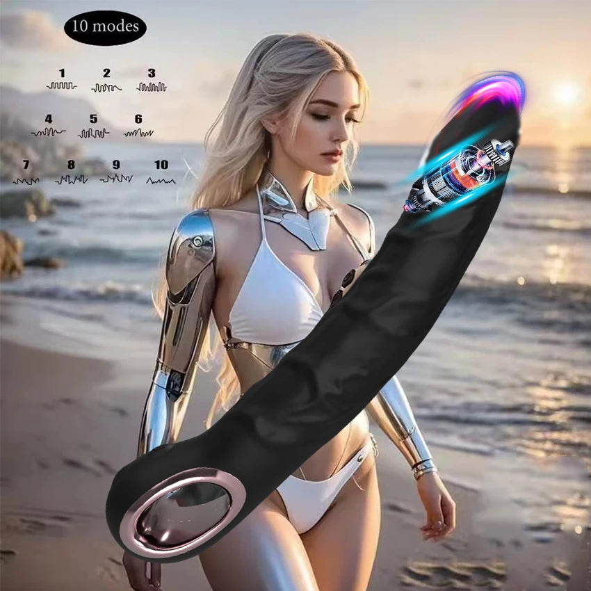 Dildos Vibrator Silicone Realistic Big Penis Anal Plug G-spot Sex Toy Powerful Massager For Women Clitoris Stimulator Adults 18+