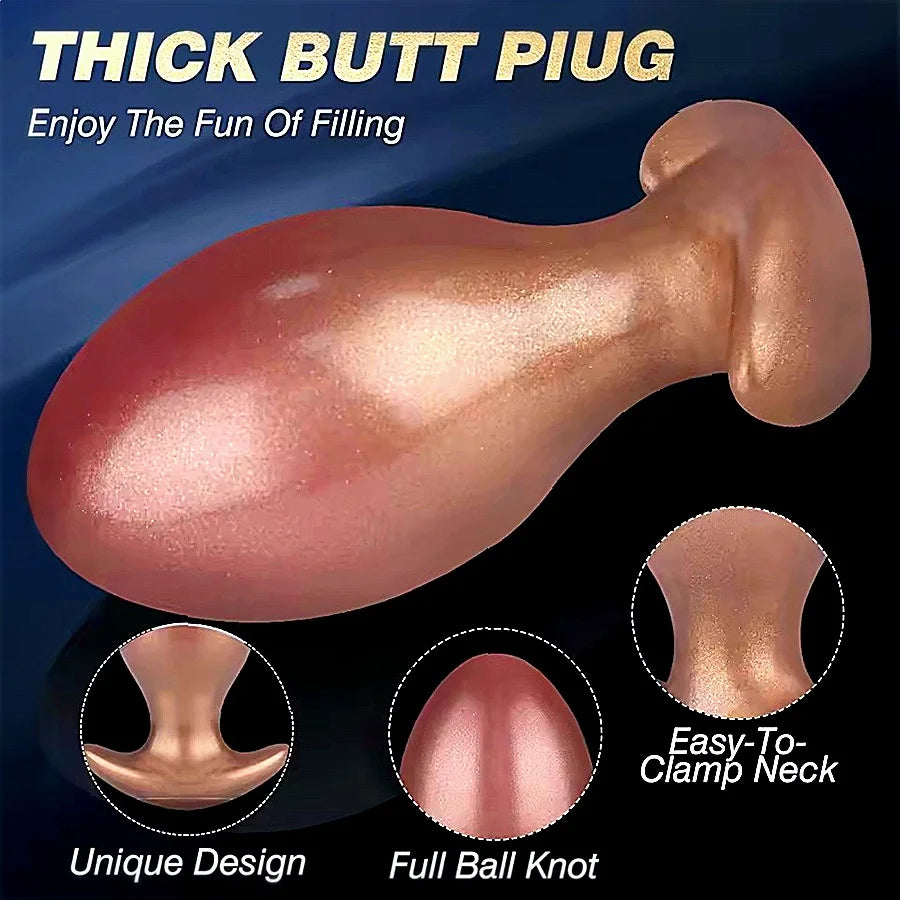 Huge Anal Plug Silicone Dildo Large Butt Plug Prostate Massager Anal Dilator Buttplug Masturbation Sex Toys For Men Woman Gay