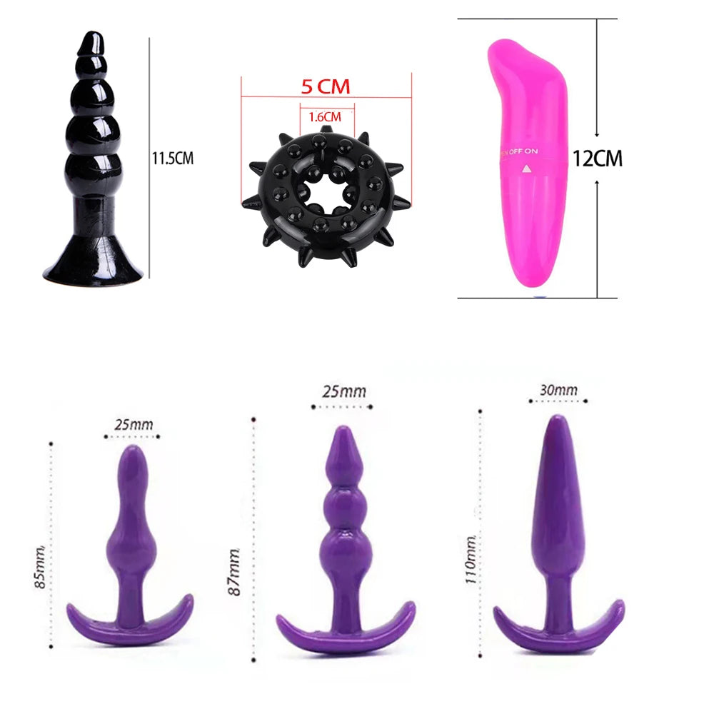 Sex toys for women BDSM sexual couples kit erotic accessories handcuffs for session Anal plug sex game Adult Sexy Toys sexyshop
