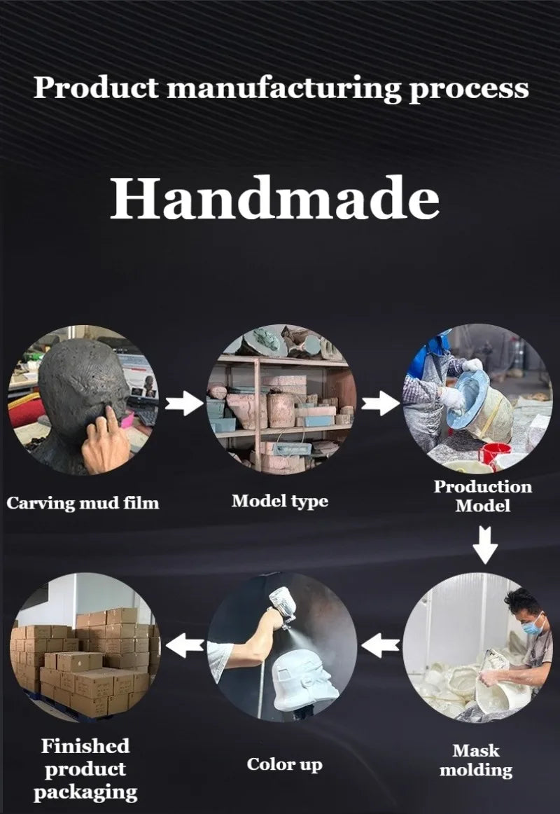 Red Hood Helmet Cosplay Superheroes Mask for Man Helmet Resin Halloween Masks Carnival Masquerade Costume for Adult Face Masks