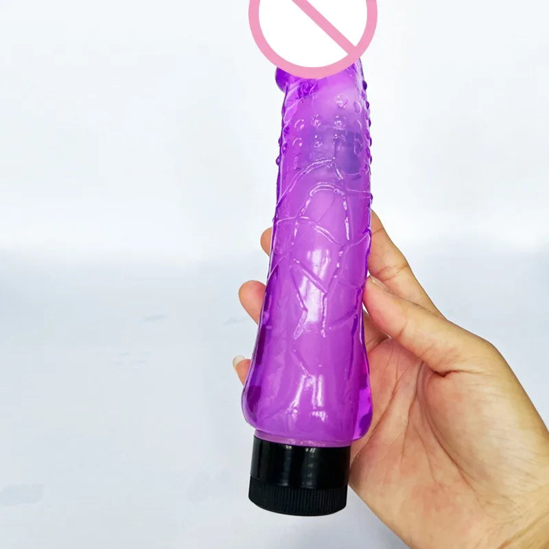 Powerful Penis Vibrator Dildo Dual Vibration G Spot Clitoris Stimulation Masturbators Vaginal Massager Adult For Women Sex Toys