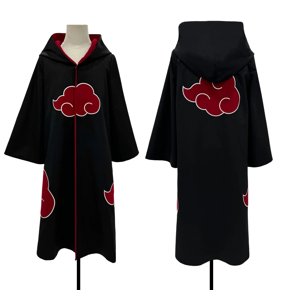 HOLOUN Naru Anime Uchiha Sasuke Uchiha Itachi Cosplay Costume Cloak Embroidery Hawk Team Uniform Adult Convention S-2XL