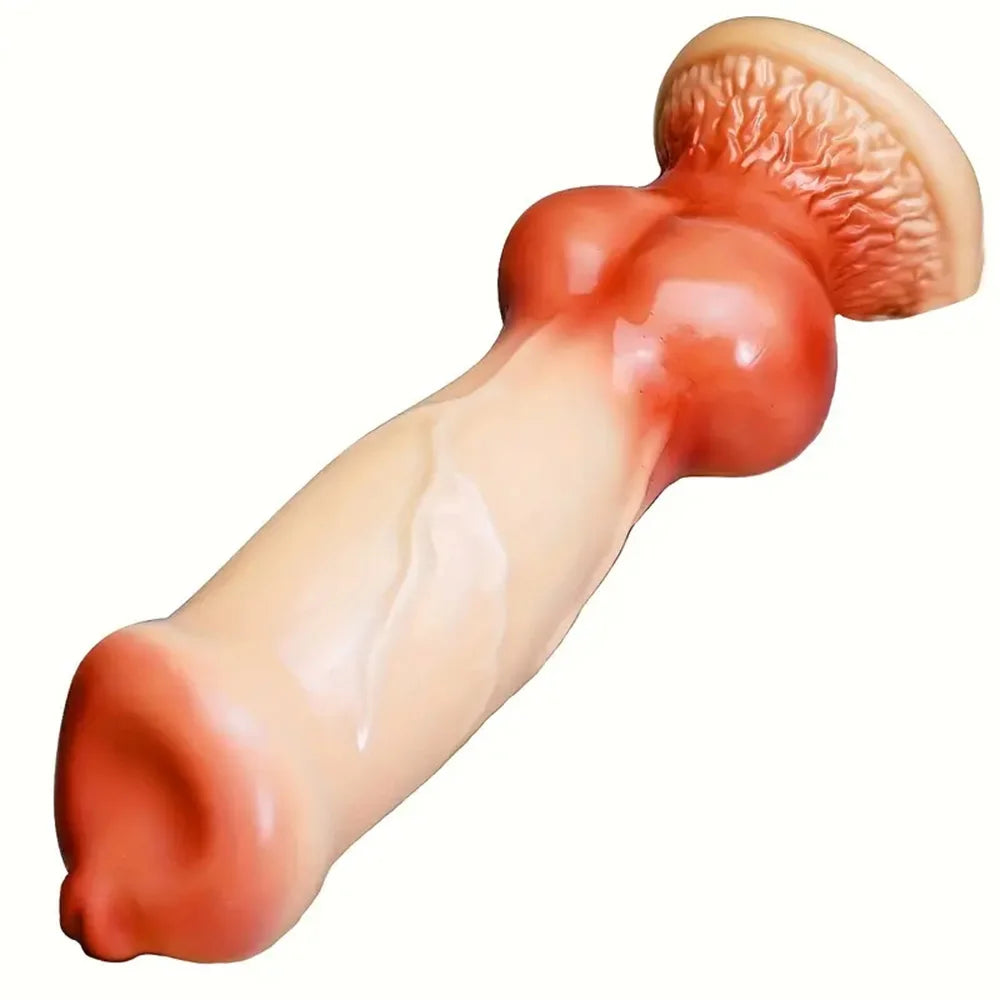 Realistic Dog Dildos Huge Penis Double Penetration Anal Butt Plug Vagina Masturbation Monster Cock Dick Sex Toys for Men Women