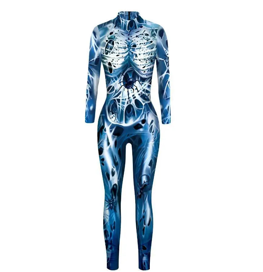 MINISO Sexy Spiderman Iron Man Gwen Stacy Bodysuit Cosplay Costume Women Jumpsuits Superhero Halloween Party Clothes