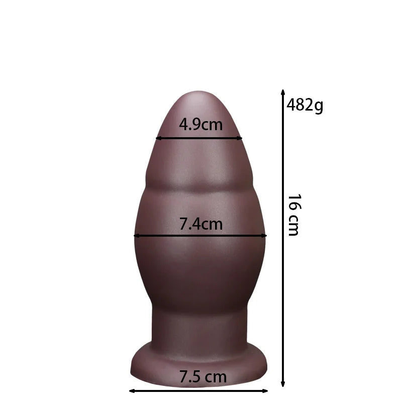 Oversized Anal Plug Huge Anal Plug Anal Dilation Prostate Massager Dildo for Women Stimulates Vagina Sex Toys for Women Adult Se