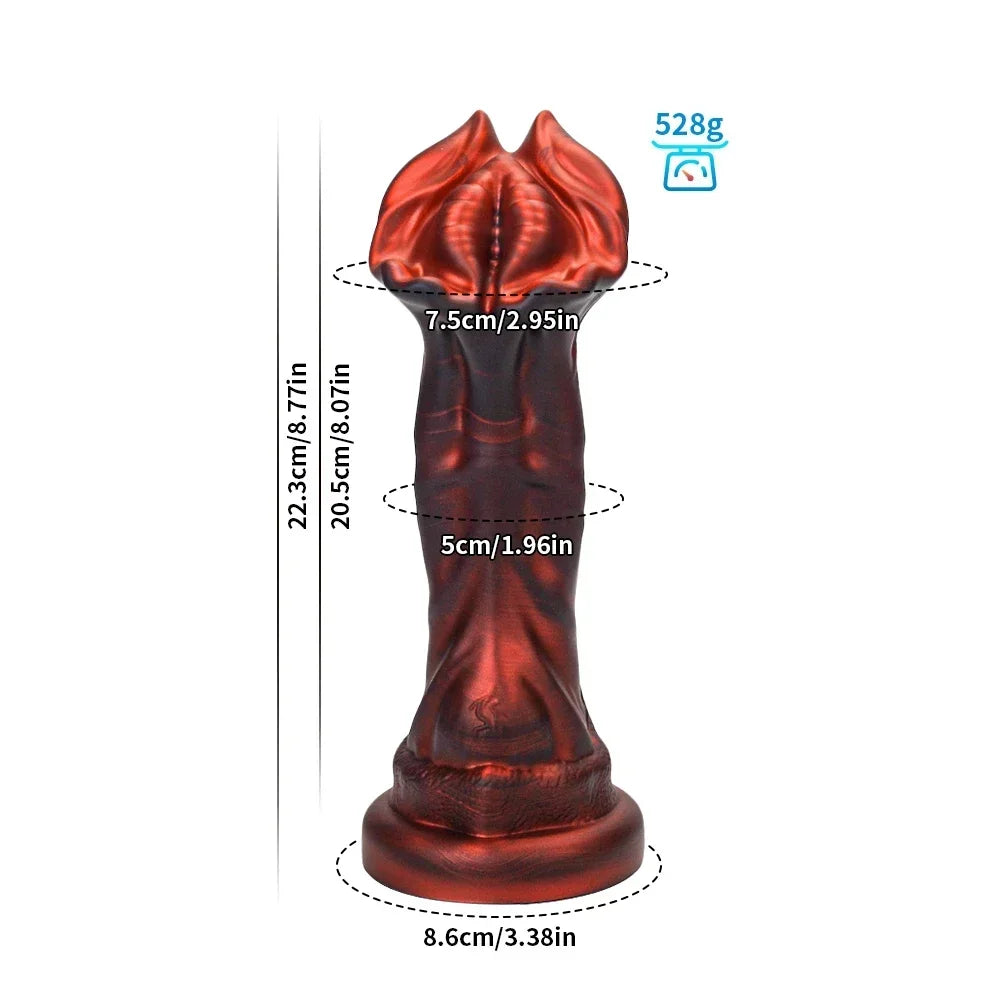 8.7inch Thick Monster Dildos with Strong Suction Cup for Women, Fantasy Silicone Dildo, Big Large Anal Dildo, Adult Sex Toy