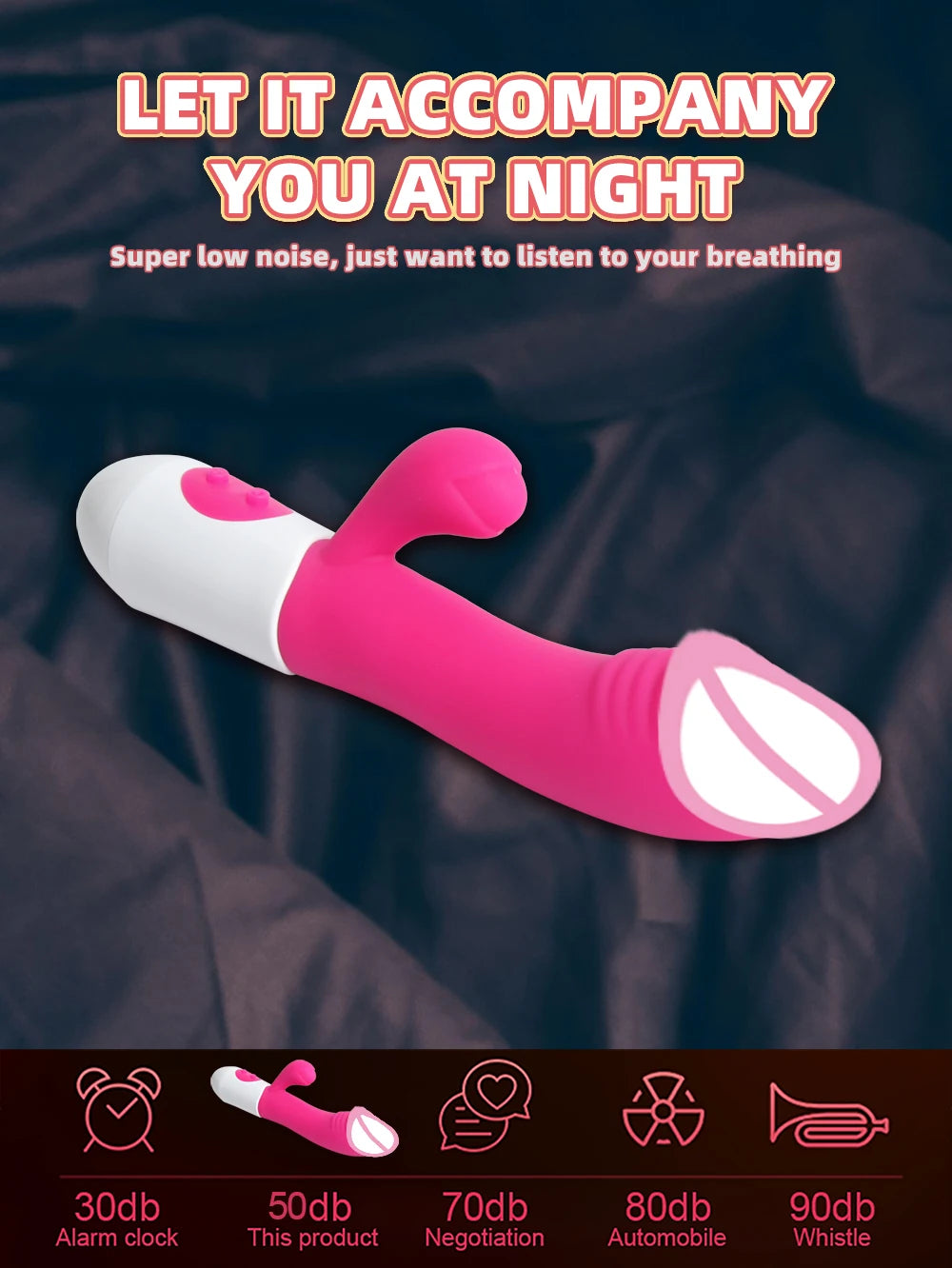 Powerful Rabbit Vibrator Dildo Dual Vibration G Spot Clitoris Stimulation Masturbators Vaginal Massager Adult For Women Sex Toys