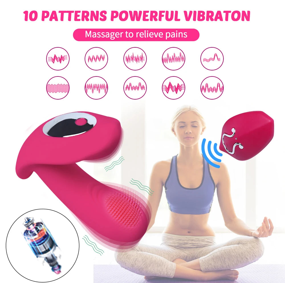 Wearable Dildo Vibrators for Women Remote Control Vibrator Female G-spot Clitoris Masturbators Sex Toys for Women 18 Sex Shop