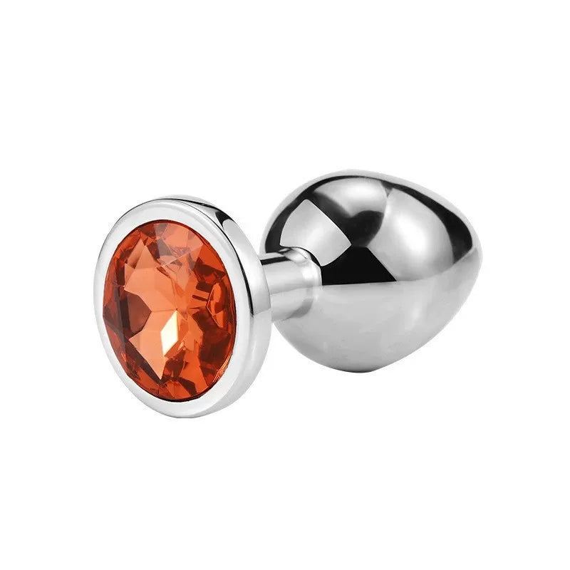 Metal Anal Plug Wearable Butt Plug Jewelry Dilator Dildo Prostate Massager Sex Toy for Men And Women Dropshipping