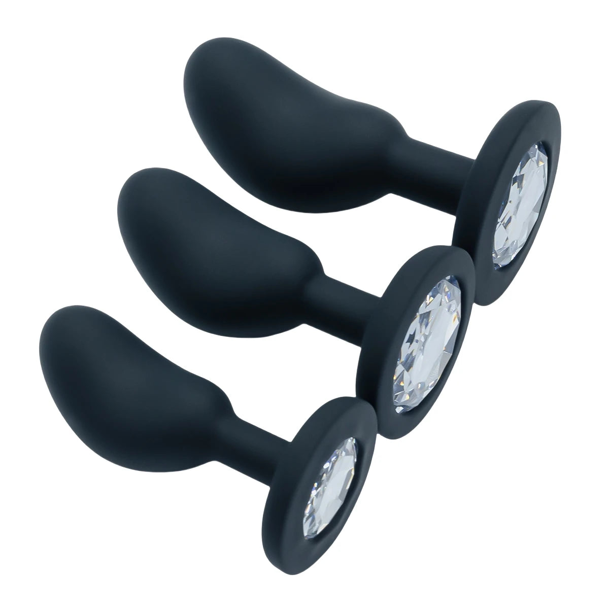 Anal Plug 3 Size Silicone Butt Plugs Stimulator Analplug Sex Toys Prostate Massager Buttplug Sex Toys for Men Women Couples