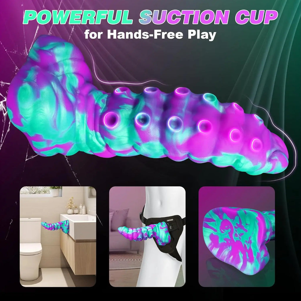 Huge Monster Tentacle Anal Dildo Thick Silicone Fantasy with Suction Cup Octopus Dildos Ass Dilator Big Buttplug Adult Sex Toy