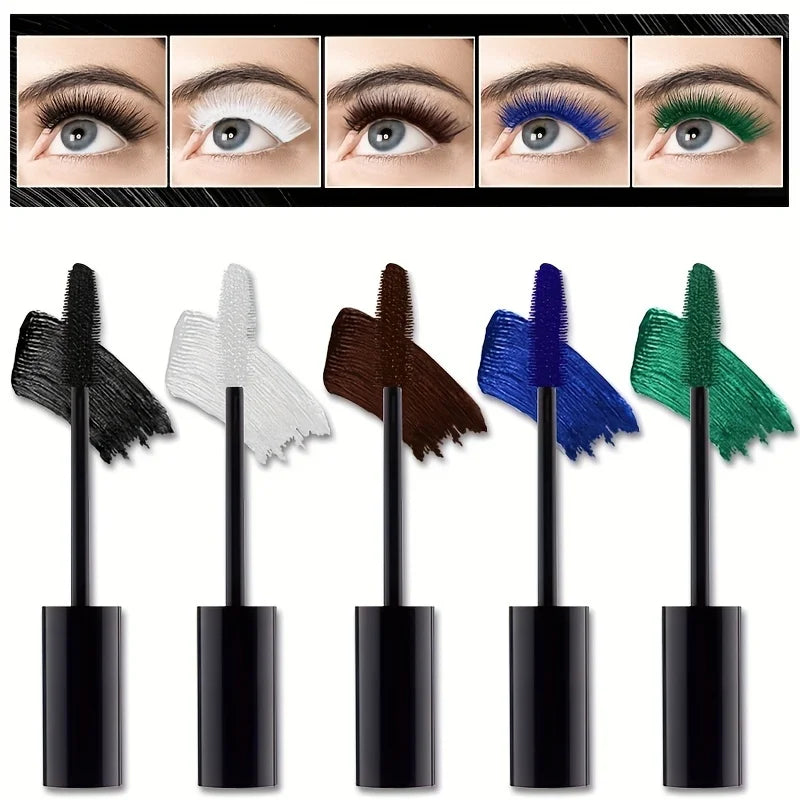 Ultra-fine Small Brush Head Mascara Lengthening Black 3D Lash Eyelash Extension Eye Lashes Long-wearing Black Color Mascara