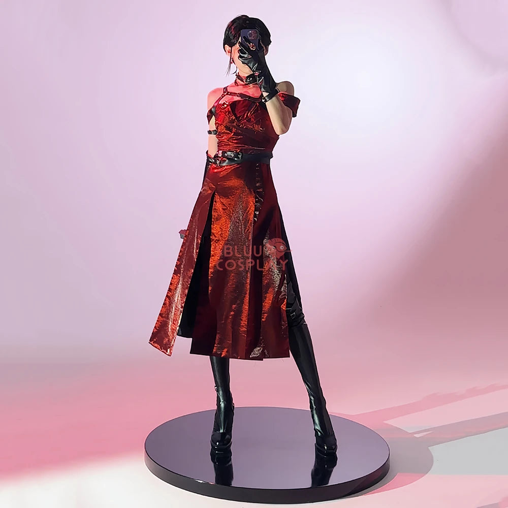 SBluuCosplay Enchanting Veil Heroine Cosplay Costume Game Love and Deepspace R-Quality Women Red Dress Qinche Sylus