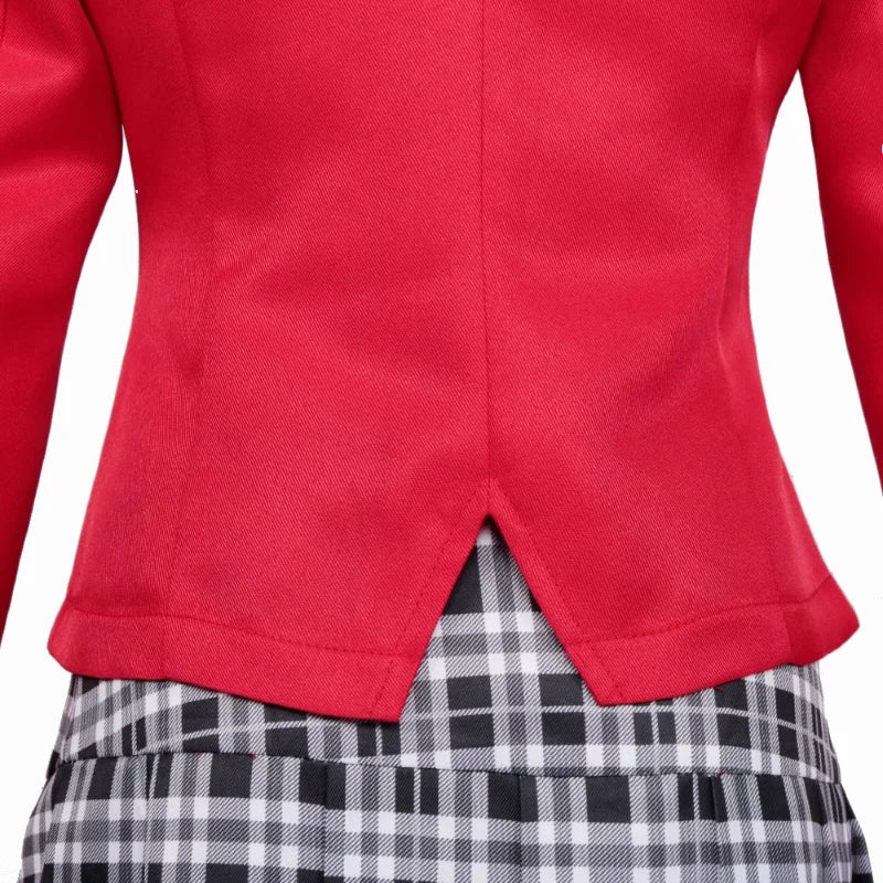 Women's Veronica Sawyer Cosplay Costume Outfits Halloween Heathers the Musical Costume Skirt Suit
