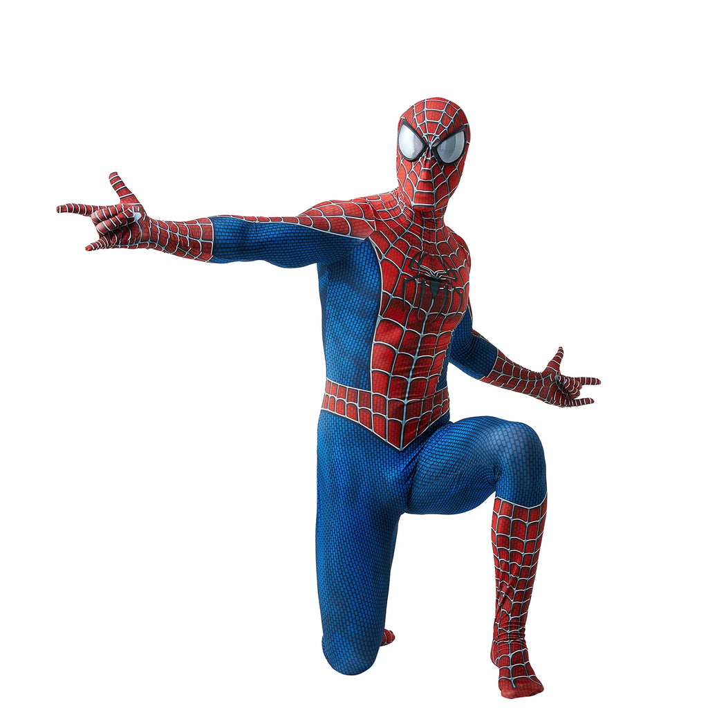 Spiderman Costume Adults Tony Venom Costume  Detachable Mask Stretchable Suit Deluxe Superhero Costume Halloween Costume For Men