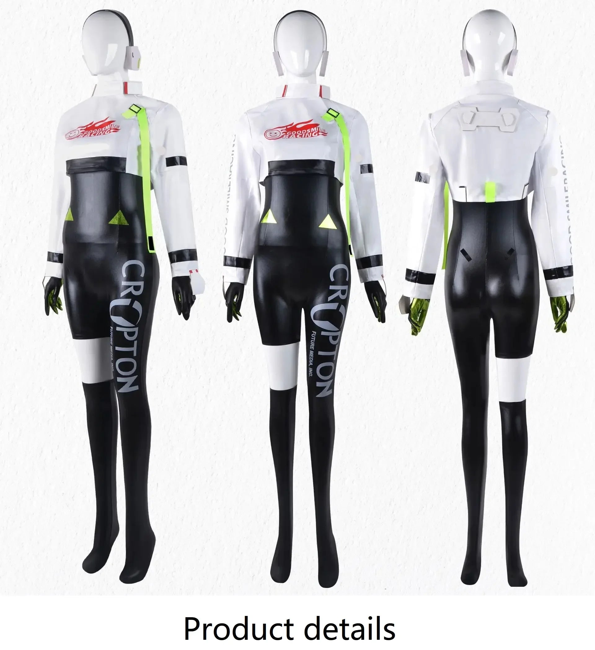 Anime Mikuu 2022 Racing Cosplay Costumes Game Hatsune Miku Anime Cosplay Costume For Women Halloween Carnival Party Comic Con