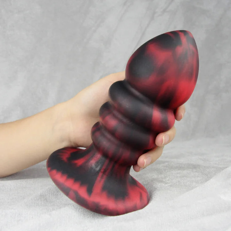 Huge Anal Plug Dildo Soft Big Anal Dilator Stimulate Vaginal Anus Masturbator Butt Plug Sex Toys for Women Men Sex Products 18+