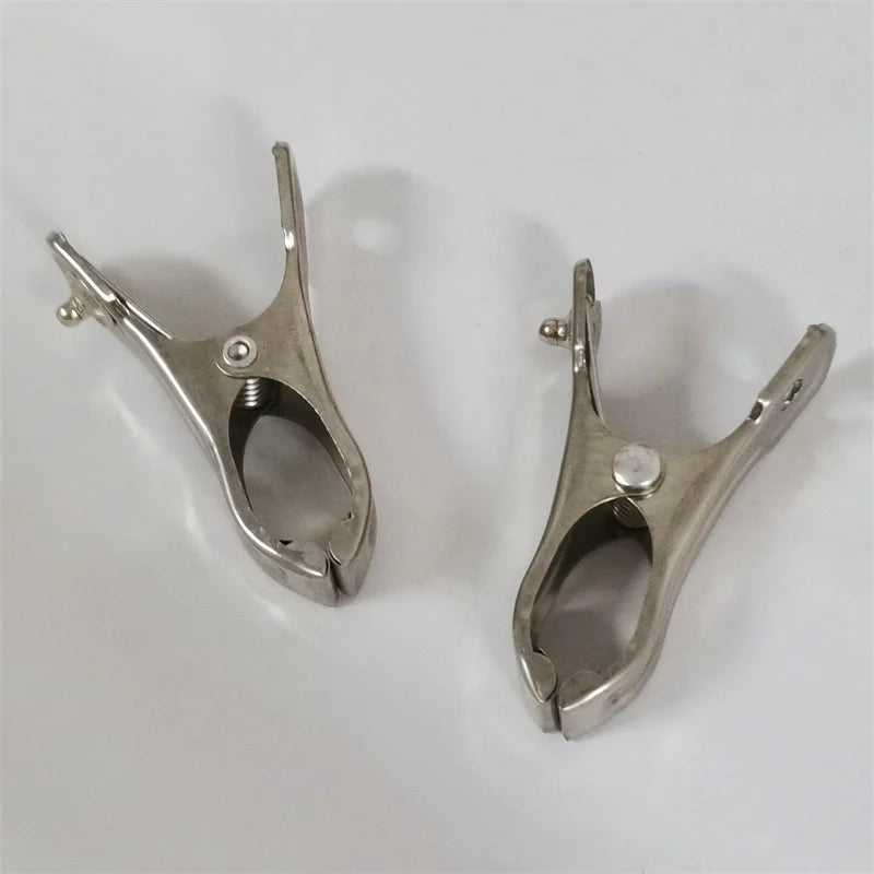 Metal Anal Beads Butt Plug Electric Shock Nipples Clips Vagina Stimulation Massage Adult Sex Toys for Women Men Gay Masturbation