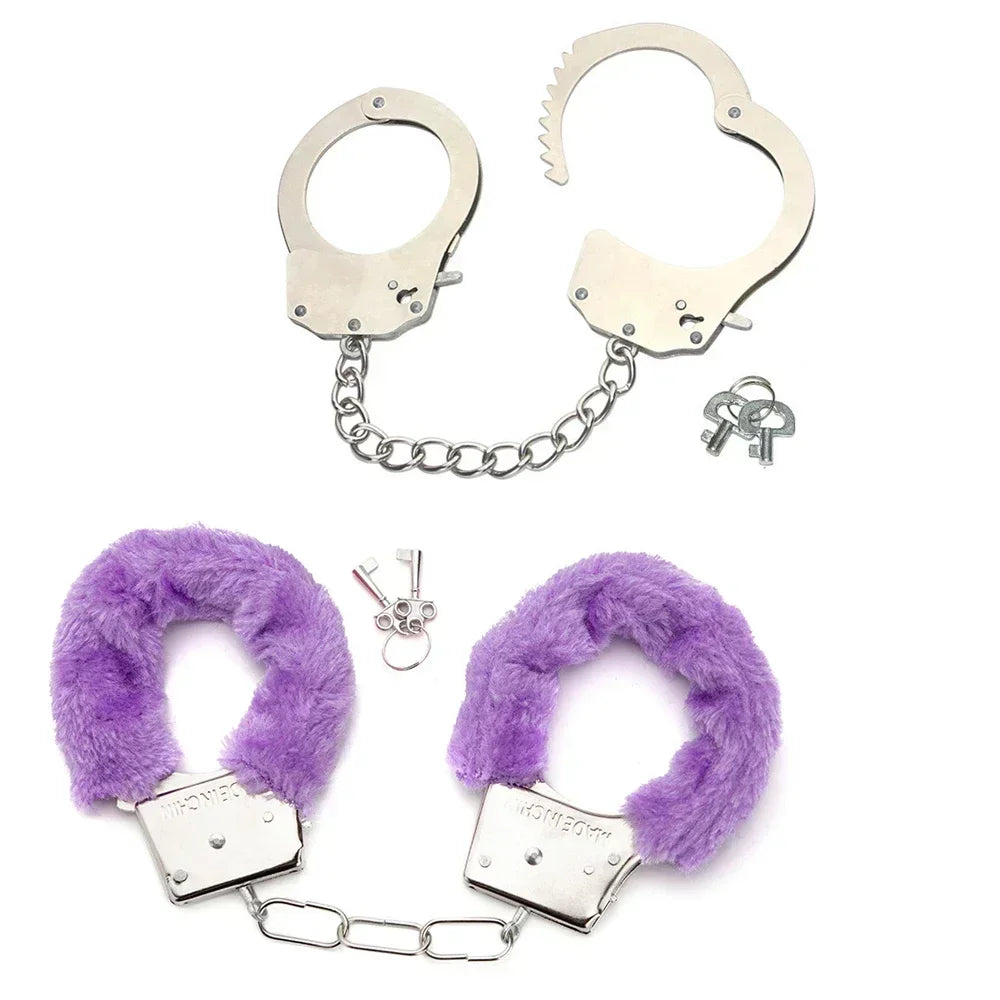 Erotic Accessories Sex Toys 2pc BDSM Bondage Handcuffs for Restraints Cuffs Fetish Adult Couples Games Juguetes Sexuales Gift