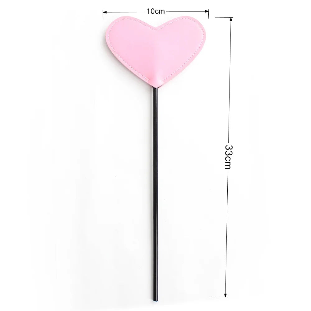 Heart Sexy Whip SM Intimate Interaction Prop Aid Spanking Paddle Stimulation Flogger Sex Toy For Couple Adult Games Flirt toys