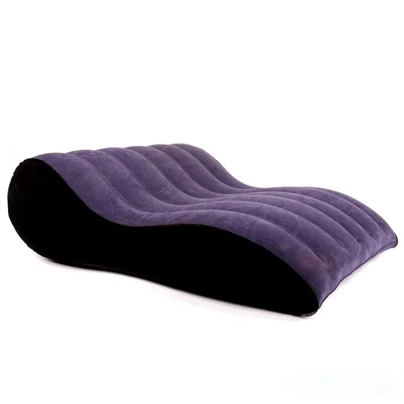 Luxury Inflatable Perfect Wave Pillow Sofa Adult Bed Bean Bag Sofa Adult Bed Fun Sofa for Couple Love Games Body Support