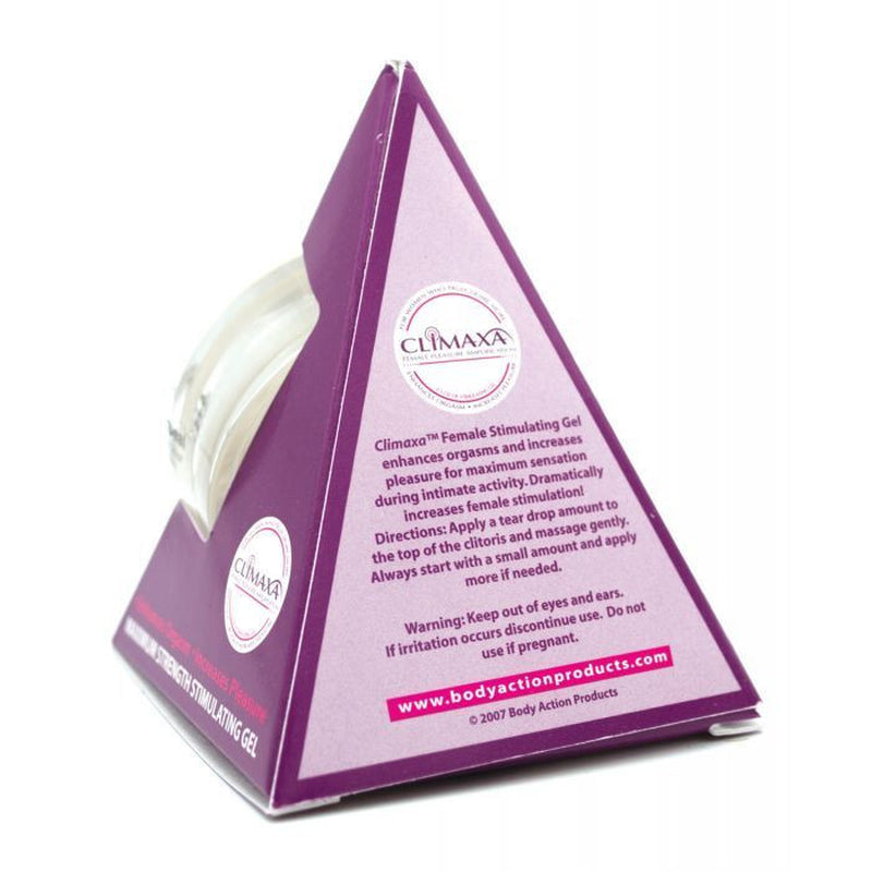 Climaxa Female Pleasure Amplification Orgasm Enhancement Stimulating Gel 0.5 Oz