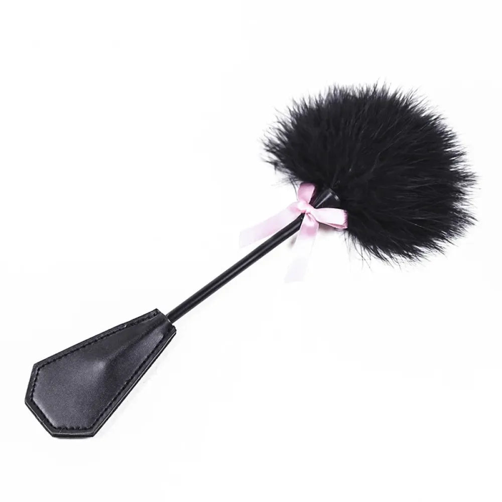 Feather Whip Flirting Bondage Game For Couples