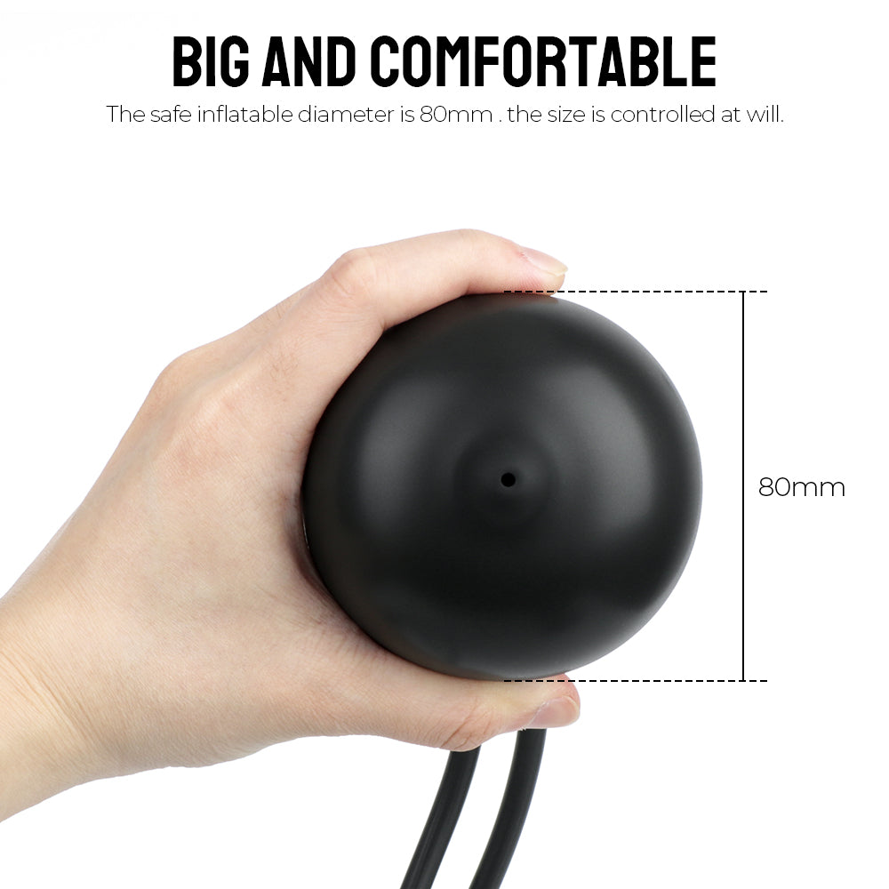 Water Spray Butt Plug Inflatable Anal Plug Sex Toys for Women Men Anal Dilator Enema Cleaner Prostate Massager 3 IN 1